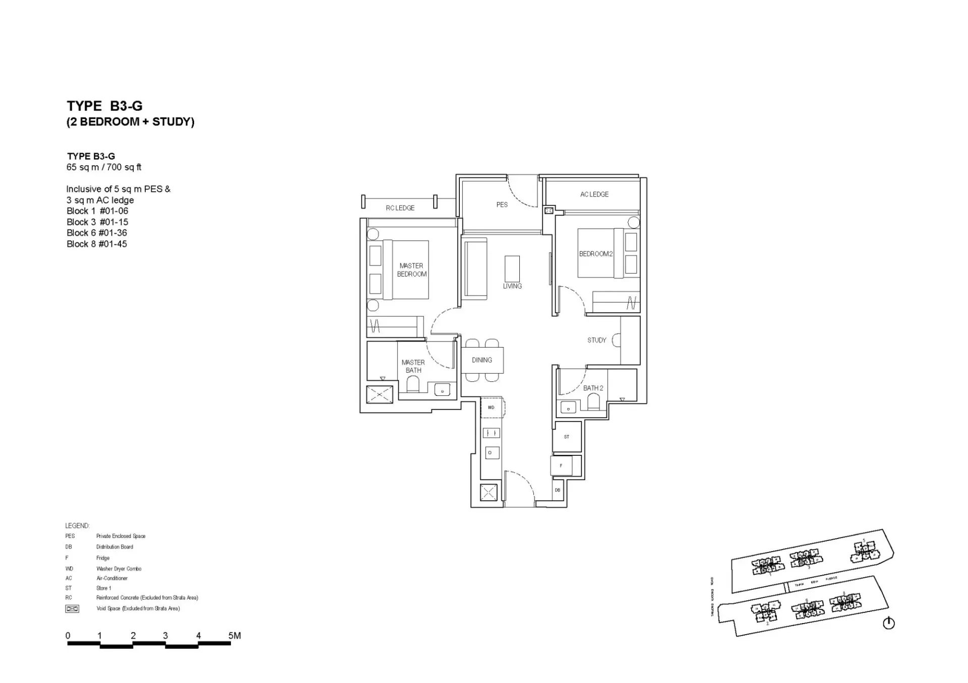 The Continuum floorplan